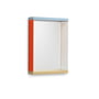 Vitra - Colour Frame Spiegel, small, blau / orange