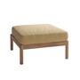 Fritz Hansen - Skagerak Tradition Outdoor Pouf, Teak / honiggelb