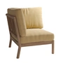 Fritz Hansen - Skagerak Tradition Outdoor Sofa Eckmodul, Teak / honiggelb