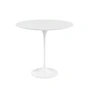 Knoll - Saarinen Tulip Beistelltisch rund, H 52 x Ø 41 cm, Laminat weiss / weiss	