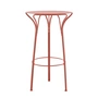 Kartell - Hiray Outdoor Stehtisch, rostrot