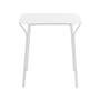 Kartell - Hiray Gartentisch, 70 x 70 cm, weiss