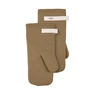 The Organic Company - Ofenhandschuhe, Large, khaki (2er-Set)
