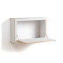 Ambivalenz - Fläpps Sekretär/in 80 x 50 x 20 cm, weiss