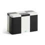 HAY - Tin Container M, schwarz / off-white
