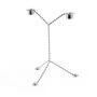 HAY - Wire Kerzenhalter Ø 19 x H 25 cm, mirror
