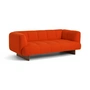 HAY - Quilton Lift 2-Sitzer Sofa, Nussbaum / Vidar 542