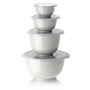 Rosti - Margrethe Rührschüssel-Set, 0,25 - 3 l, weiss (8-tlg.)