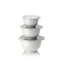 Rosti - Margrethe Mini-Schüssel-Set, 0,25 - 0,75 L, weiss (6er-Set)
