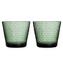 Iittala - Tundra Trinkglas 29 cl, tannengrün (2er-Set)