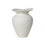 Broste Copenhagen - Florentina Vase, Ø 16 cm x H 22.5 cm, weiss 