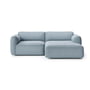 &Tradition - Develius Mellow Eck-Sofa, Konfiguration B, blau (Cifrado 0741)