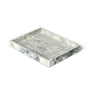 Ferm Living - Mist Tablett, 15 x 20 cm, emerald off-white