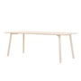 OUT Objekte unserer Tage - Meyer Color Tisch 200 x 92 cm, Esche gewachst mit Weisspigment
