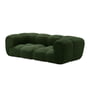 OUT Objekte unserer Tage - Sander 02, 2.5-Sitzer Sofa, moosgrün (Hug Me 032 by Chivasso)