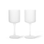 ferm Living - Ripple Weissweinglas (2er-Set)