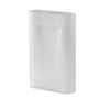 Muuto - Ridge Bodenvase H 48,5 cm, Glas, weiss