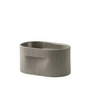 Muuto - Ridge Blumentopf, H 13 cm, taupe
