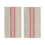 OYOY - Linu Geschirrtuch, rot (2er-Set)