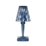 Kartell - Battery Akku-Tischleuchte H 30 cm, himmelblau