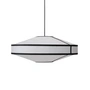 New Works - Kite Pendelleuchte, Ø 75 cm, weiss / schwarz
