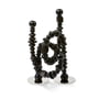 Pols Potten - Beads Kerzenhalter, schwarz