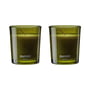 Meraki - Duftkerze, Ø 6 cm, Oud leaf (2er-Set)