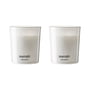 Meraki - Duftkerze, Ø 6 cm, White garden (2er-Set)