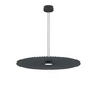 Hartô - Carmen LED-Pendelleuchte light M, Ø 90 cm, slate grey (RAL 7016)