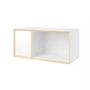 Müller Small Living - Vertiko Sixteen Regalelement, Tür links, weiss