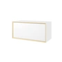 Müller Small Living - Vertiko Thirteen Regalelement mit Klappe, weiss