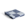 HAY - Check Waschlappen, 30 x 30 cm, steel blue