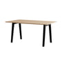 TipToe - NEW MODERN Esstisch 95 x 160 cm, Eiche / graphite black