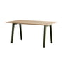 TipToe - NEW MODERN Esstisch 95 x 160 cm, Eiche / rosemary green