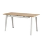 TipToe - NEW MODERN Schreibtisch mit Schubladen, 75 x 150 cm, Birke / cloudy white