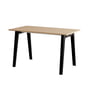 TipToe - NEW MODERN Schreibtisch, 75 x 130 cm, Birke / graphite black