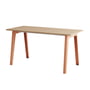 TipToe - NEW MODERN Schreibtisch, 75 x 150 cm, Birke / ashpink