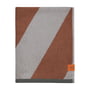 Mette Ditmer - Diagonal Badetuch 70 x 133 cm, brick