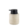Mette Ditmer - Travertine Seifenspender, low, leinen