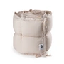 Sebra - Baby-Bettnestchen, halbe Länge, abgesteppt / birchbark rose