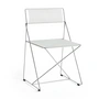 HAY - X-Line Stuhl, Indoor, verchromt/ chalk white