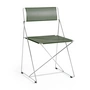 HAY - X-Line Stuhl, Indoor, verchromt / autumn green