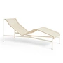 HAY - Palissade Cord Chaise Longue Liegestuhl, cremeweiss