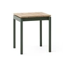 &Tradition - Ville AV47 Gartenhocker, Teak / bronze green