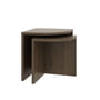 Karup Design - Combine Beistelltisch-Set, Kiefer carobbraun (2er-Set)