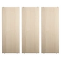 String - Regalboden 78 x 30 cm (3er-Pack), Esche