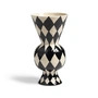 &klevering - Rhombic Vase, schwarz