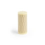 HAY - Column Kerze S, cream / sand