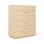 HKliving - Spacious Kommode, B 80 x H 98 cm, cream