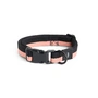 HAY - Dogs Hundehalsband, S/M, rosa / schwarz